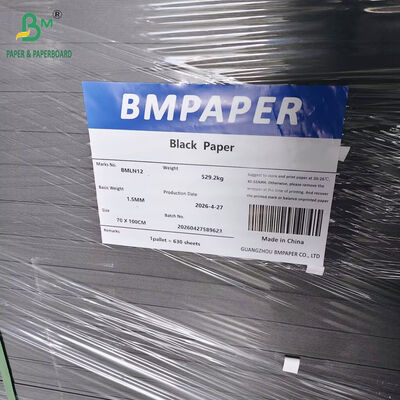 800gm 1200gm 1600gm Schwarzes Papier Starres Karton 72cm X 102cm für den Fotoraum