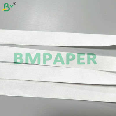 Gestrippt Zigarettenpapier Rollen Schlitz 30mm Breite 25gsm Weißes Industriepapier Zigarette Verpackung