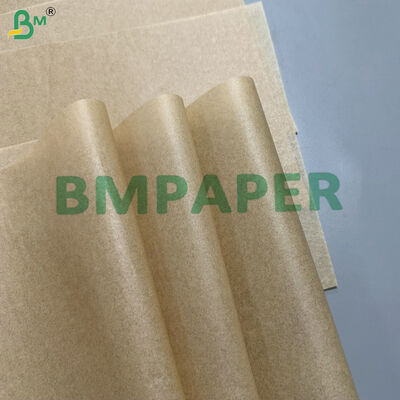 12"x100ft fettdichte, ungebleichte 30 g/m² 40 g/m² Pergamentpapier-Antihaft-Silikon-Backrolle