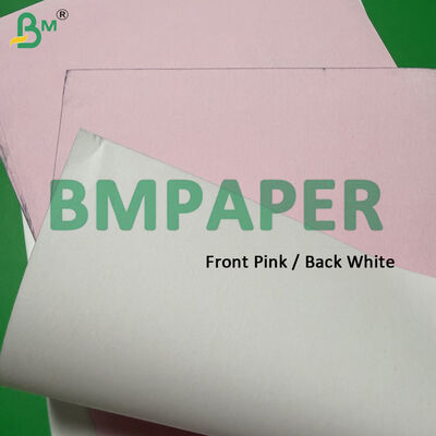 Ream Pack NCR Kohlenstofffreies Kopierpapier 70gm CFB Rosa CF Gelb mit weißem Rücken 61 X 86cm