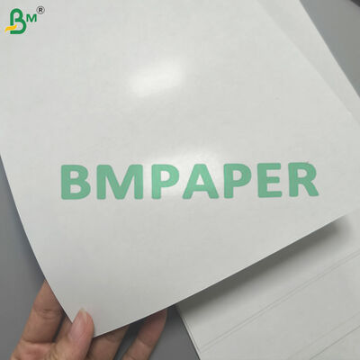 12PT Weißes Werbekartentisch Papier Schwarzer Kern Leinwand Prägung und glänzende Oberfläche