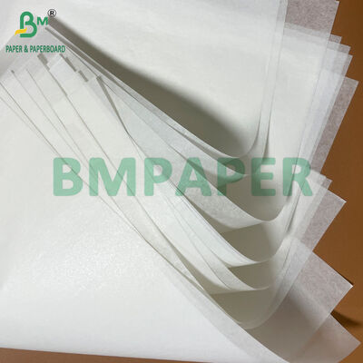 42gsm 45gsm Non-Stick White Silicone Paper Sheet 500mm X 600mm for Air Fryer Use