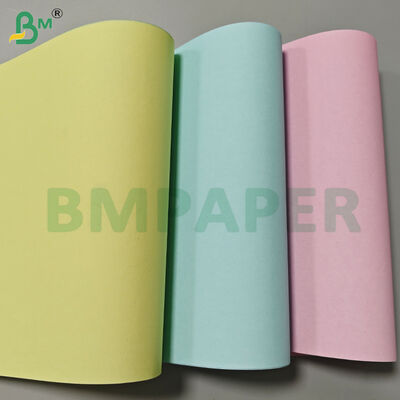 75 gm CF CB CFB NCR Kohlenstofffreies Kopierpapier in mehrfarbigen Rollen