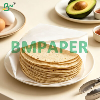 20 gm 25 gm dünne Trennblätter für Tortillas, Lebensmittel Tortilla Verpackungspapier Zwiebelhaut Papier