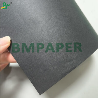 Food Grade 80g 90g Black Kraft Paper Virgin Pulp FDA Compliant Recyclable Wrapping Paper