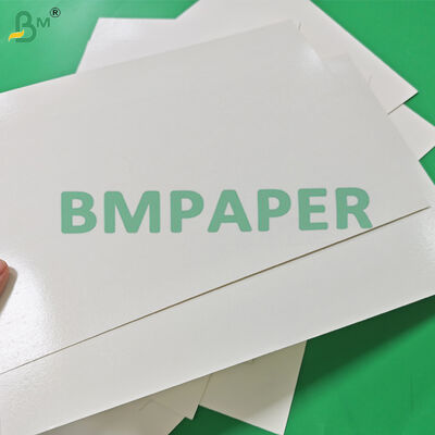 300 gm + 15 g PE beschichtetes weißes Lunchbox Papier zur Verpackung von Fast Food 400 x 500 mm