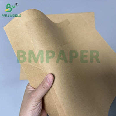 70 g/m² 80 g/m² braunes Sackkraftpapier aus Frischfasern für Einkaufstaschen 80 cm 90 cm