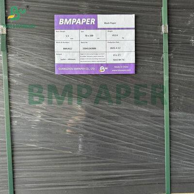 1000gr 1200gr 1400gr Vollschwarzer Karton 93cm x 130cm für starre Verpackungskisten