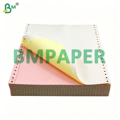 3-Teil-Formen Kohlenstofffreies Papier 8x11", Weiß + Kanarienkanar + Rosa, 5 Farbvarianten verfügbar