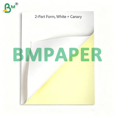 3-Teil-Formen Kohlenstofffreies Papier 8x11", Weiß + Kanarienkanar + Rosa, 5 Farbvarianten verfügbar