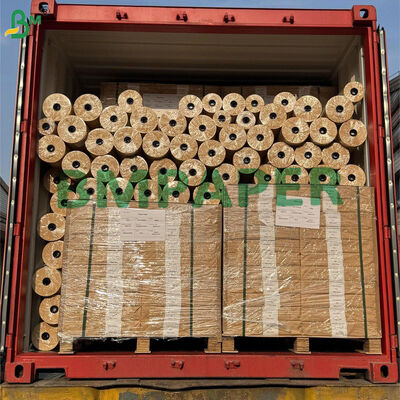 Masking kraft Paper Roll 50gsm Low Porosity Car Painting Protection Paper