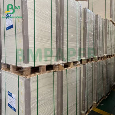 Ausgezeichnete Verarbeitbarkeit 60 gm weißes fettdichtes Papier für Lebensmittel-Snackverpackungen