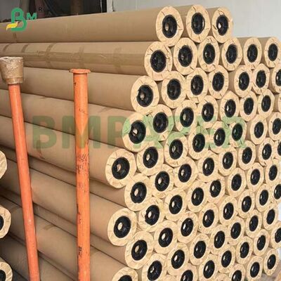 80 g 70 g perforiertes braunes Kraftpapier 72 Zoll 90 Zoll x 100 m Rollen