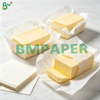 45g Fettbeständiges Butterbrotpapier für Butter / Margarineverpackung